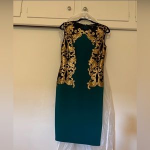 Brand new tadashi shoji dress size medium